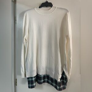 Kim Rogers Cream Crew Neck Sweater